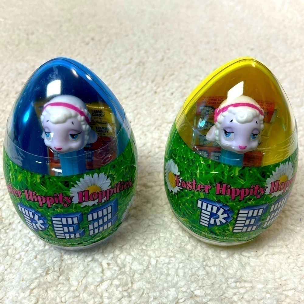 Pez 2005 Rare Easter Hippity Hoppity Bunny, Chick, Lamb Sealed Eggs 12 Total - Picture 5 of 10